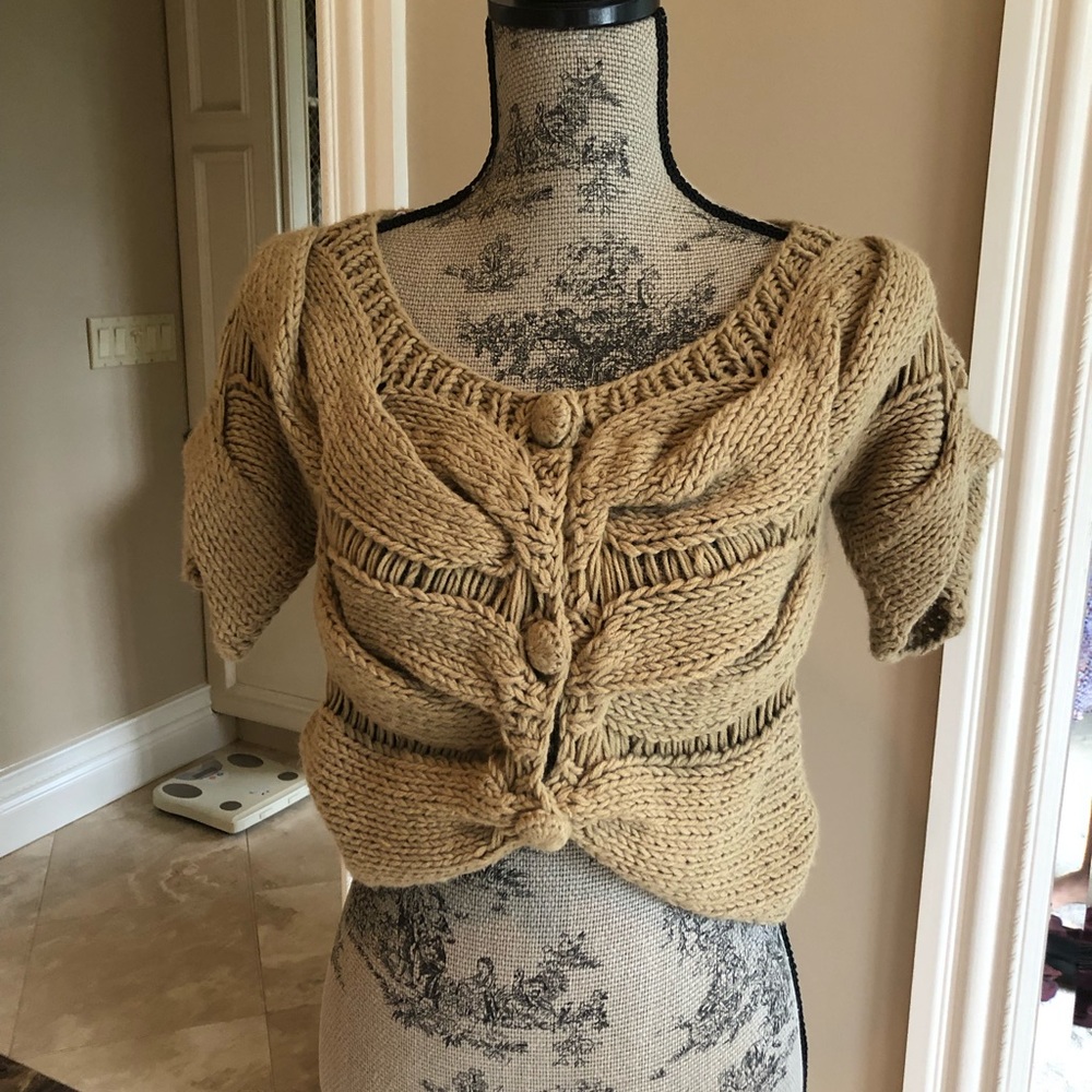 Mm couture crop sweater
